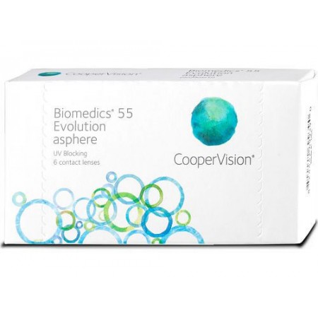 Biomedics 55 Evolution 3 Lentes -  Positivas